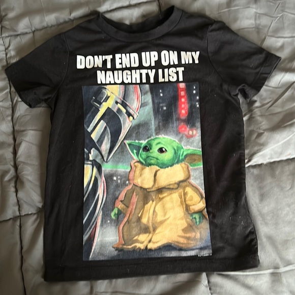 Star Wars Kids Christmas T-Shirt size xs - Picture 1 of 2